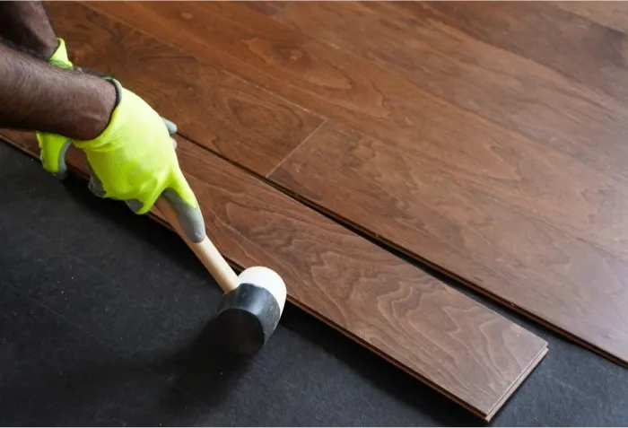 HardwoodInstall-Block Hardwood Flooring Installation | Ronnie's Carpets & Flooring